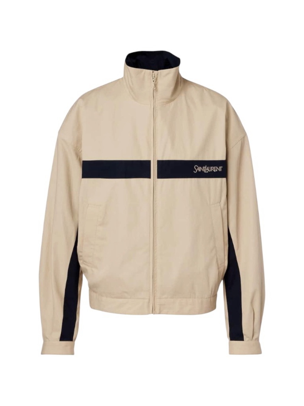 SAINT LAURENT JACKET IN COTTON
MASTIC
